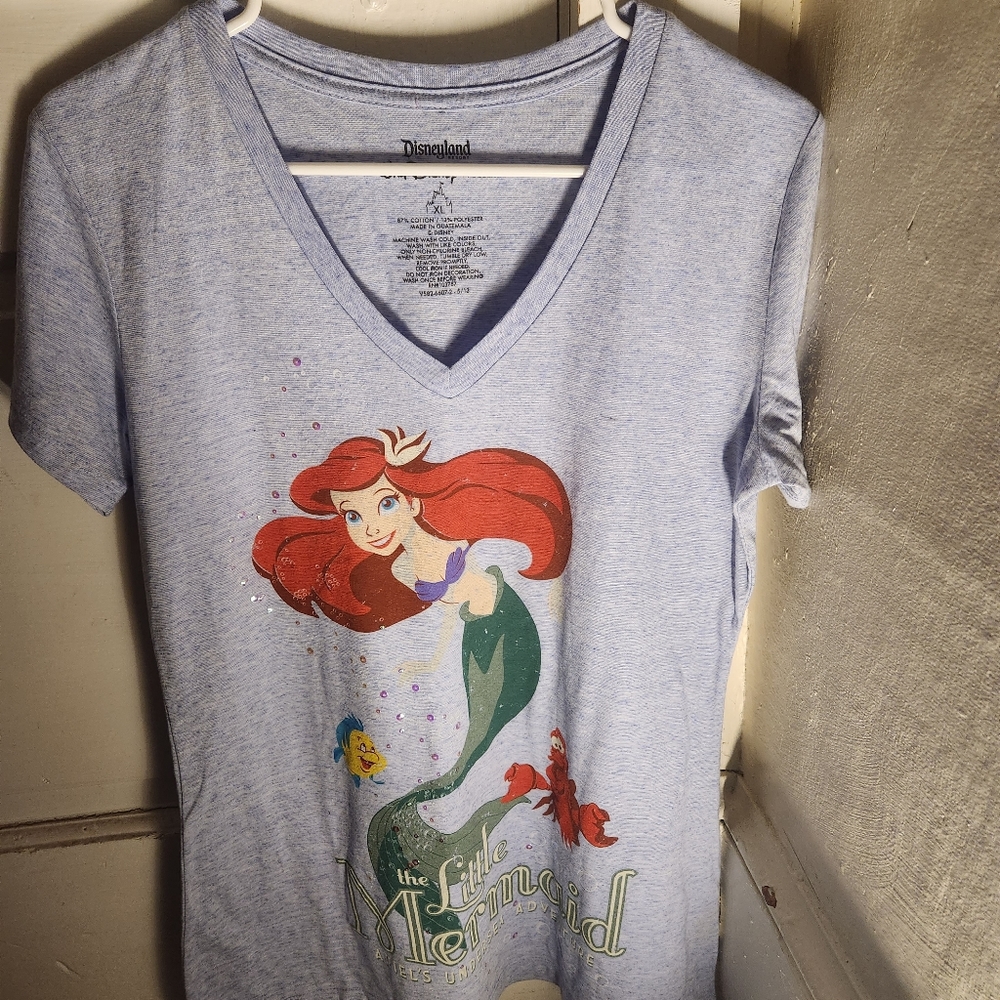 Disneys Little Mermaid Tshirt Size XL